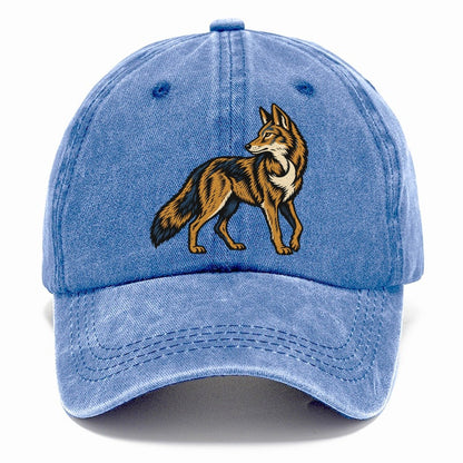Coyote Crescent Chest Sundown Familiars Classic Cap – Summer Sky