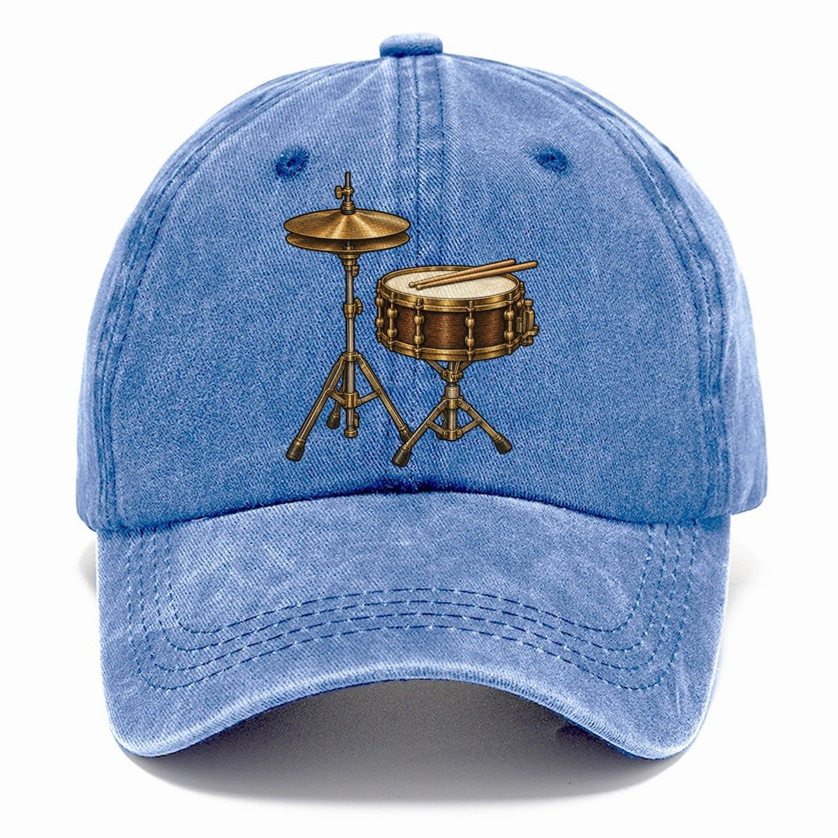 Hi Hat And Snare Fan Favorites Classic Cap – Summer Sky