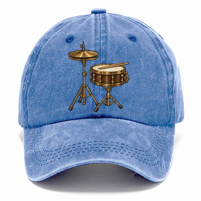 Hi Hat And Snare Fan Favorites Classic Cap – Summer Sky