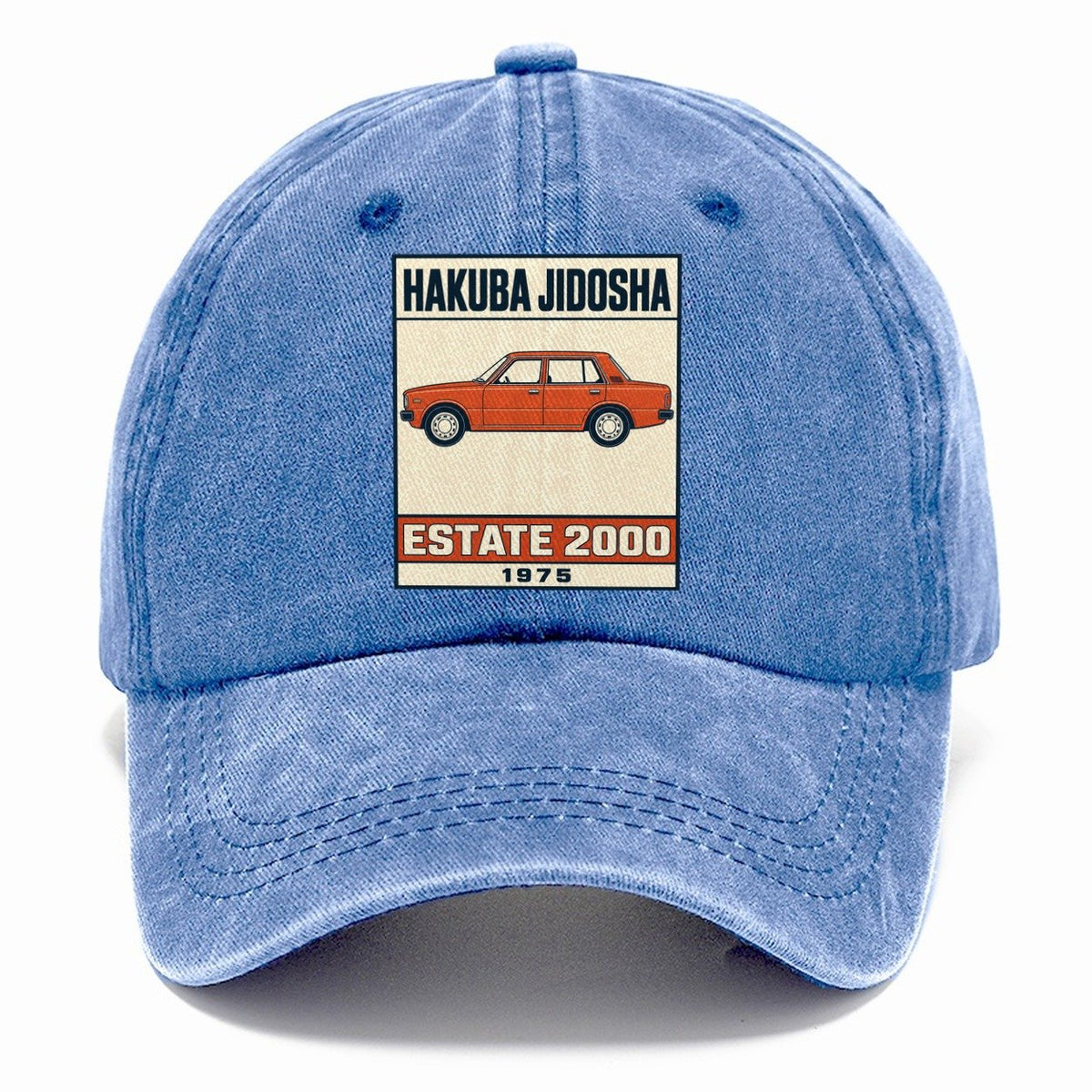 Hakuba Estate Showa Speed Plates Classic Cap – Summer Sky