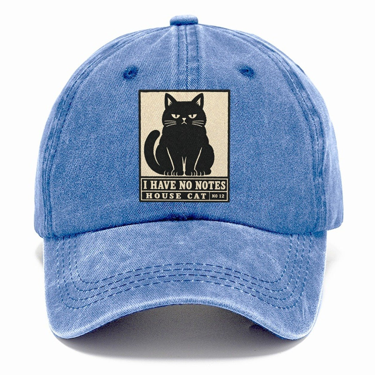 I Have No Notes Neko Says No Classic Cap – Summer Sky
