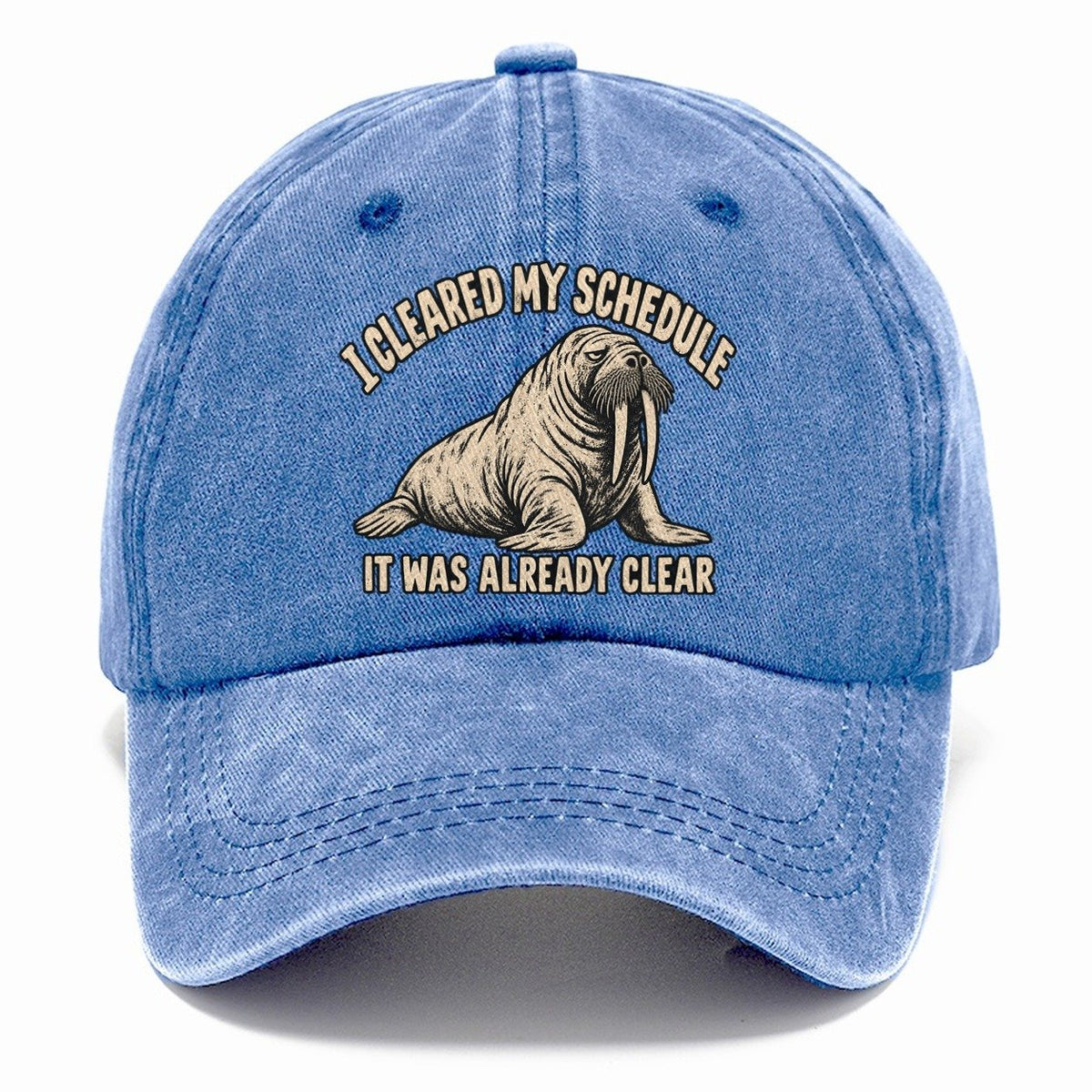 Walrus Clear Schedule No Worm Club Classic Cap – Summer Sky