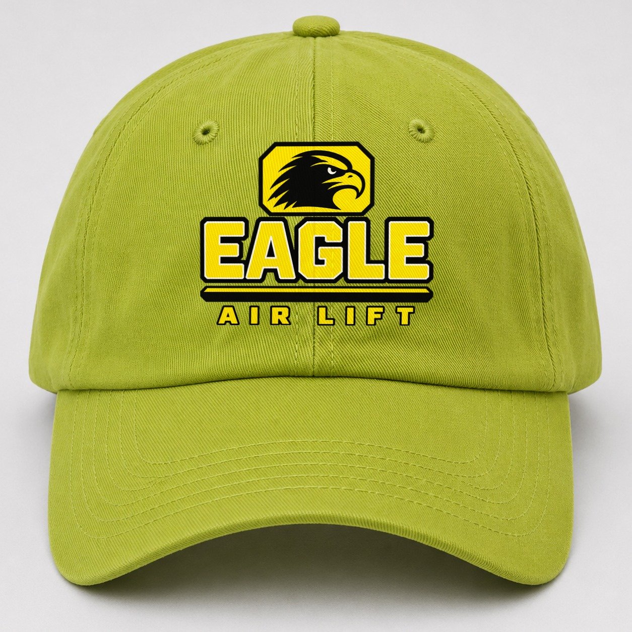 Eagle Air Lift Heavy Duty Baseball Cap – Fluorescent Green