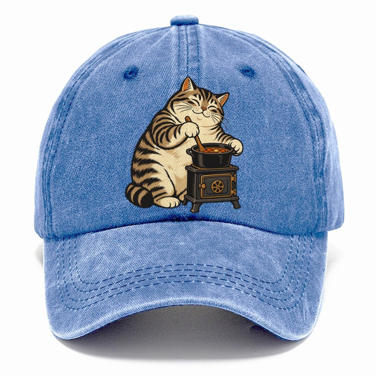 Cat Camp Cook Sundown Familiars Classic Cap – Summer Sky