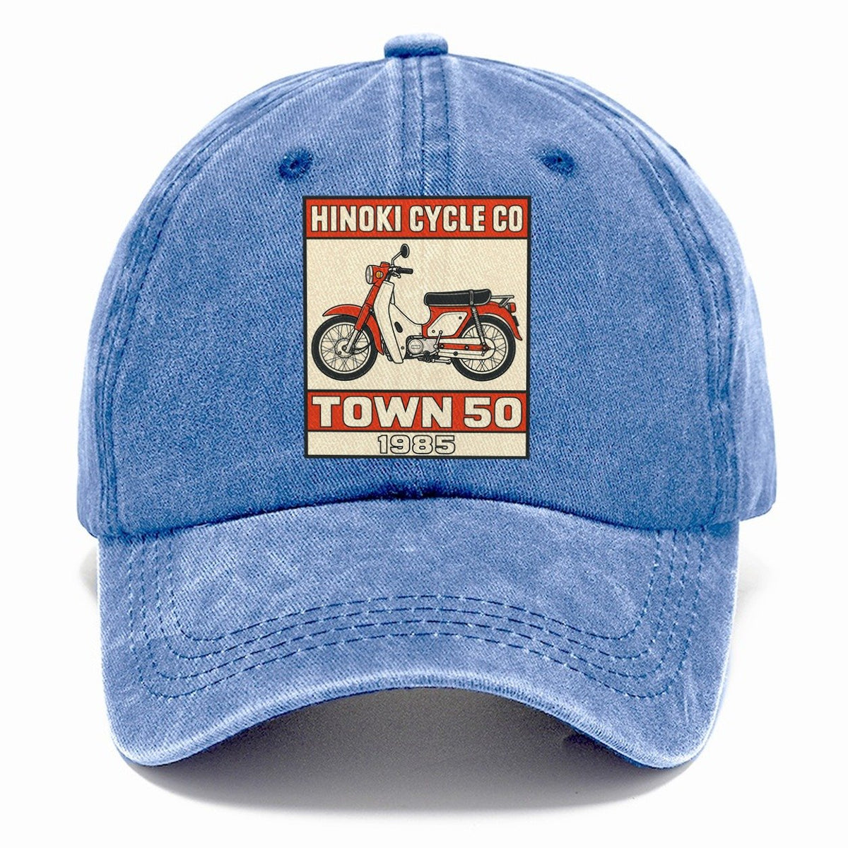 Hibari Town 50 Showa Speed Plates Classic Cap – Summer Sky