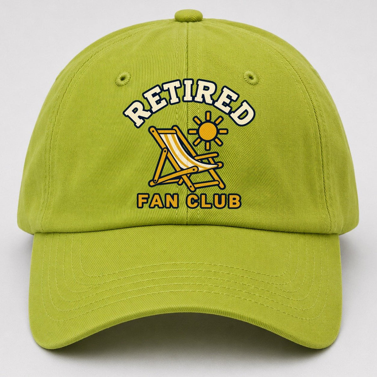 Retired Fan Club Baseball Cap – Fluorescent Green