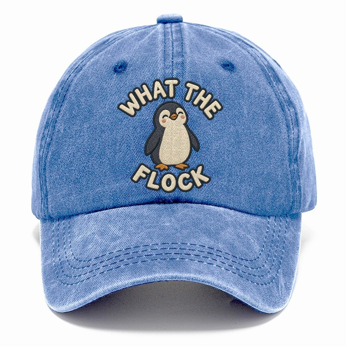 Penguin Animal Puns Classic Cap – Summer Sky