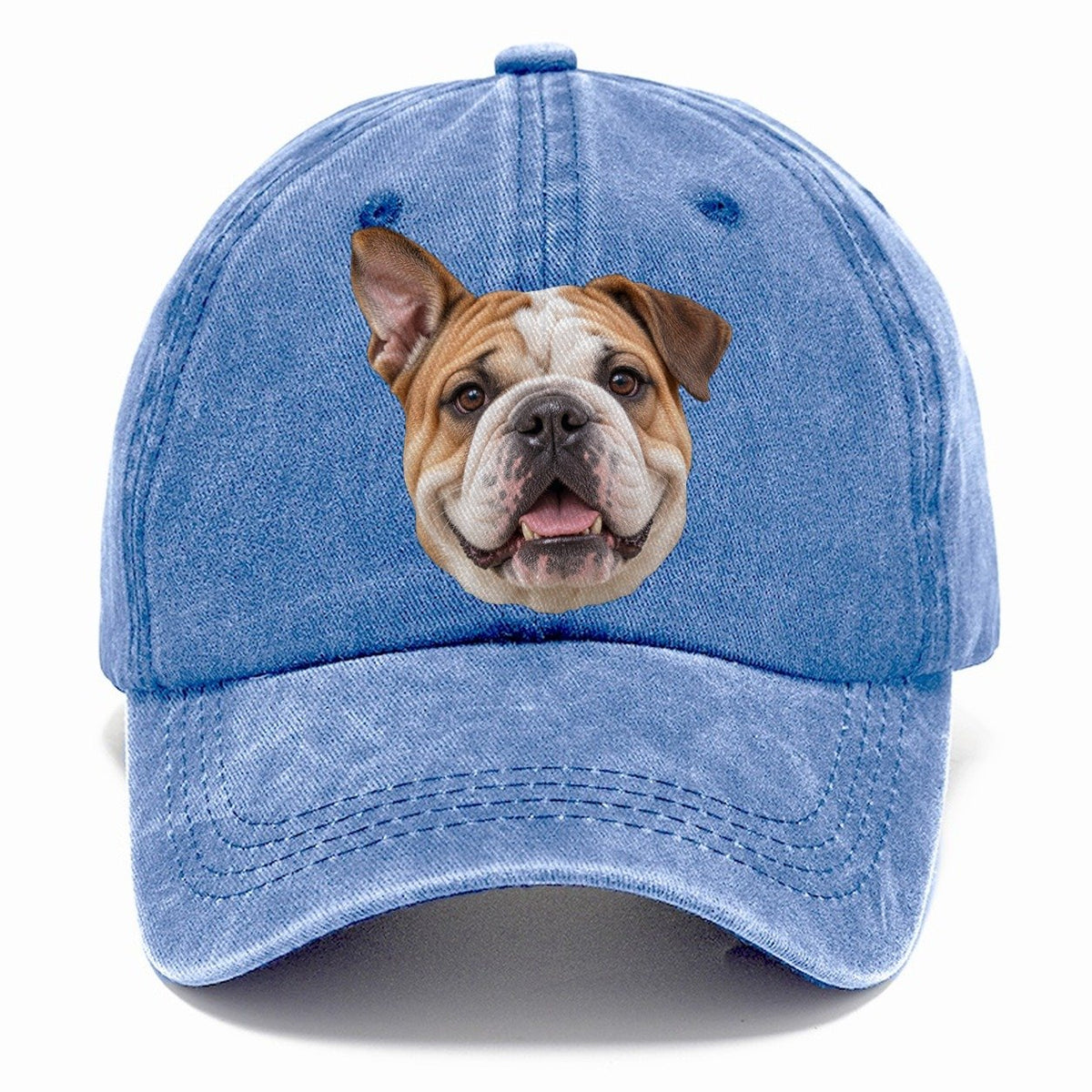 Bulldog One Ear Up Everyday Originals Classic Cap – Summer Sky