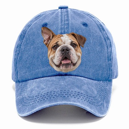 Bulldog One Ear Up Everyday Originals Classic Cap – Summer Sky