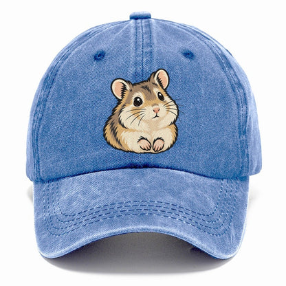 Dwarf Hamster Bright Ears Small Pet Logos Classic Cap – Summer Sky