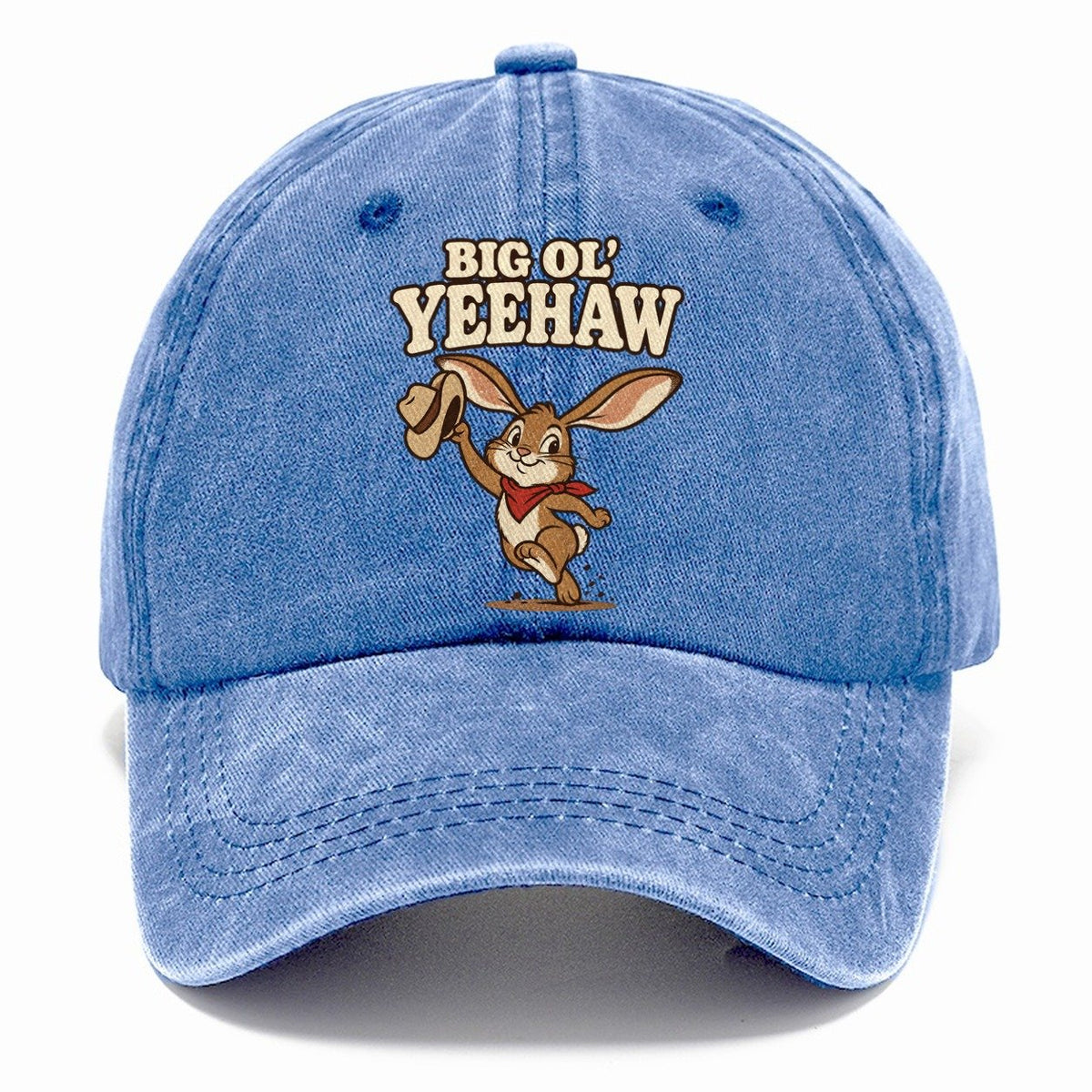 Big Ol' Yeehaw Well I Declare Classic Cap – Summer Sky