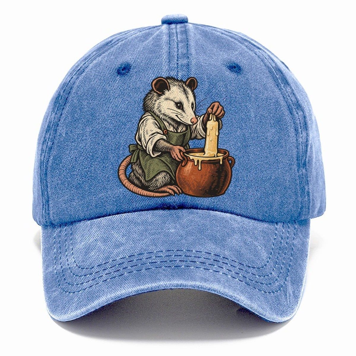 Opossum Candle Maker Sundown Familiars Classic Cap – Summer Sky