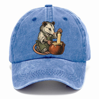 Opossum Candle Maker Sundown Familiars Classic Cap – Summer Sky