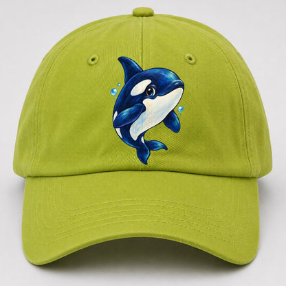 Orca Three Quarter Glide Sea Sprite Baseball Cap – Fluorescent Green