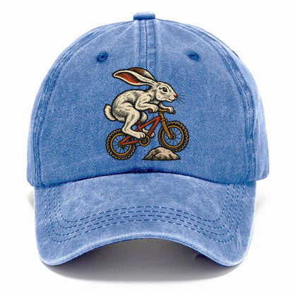 Hare Mountain Biker Sundown Familiars Classic Cap – Summer Sky