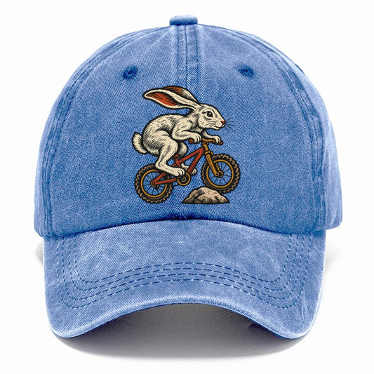 Hare Mountain Biker Sundown Familiars Classic Cap – Summer Sky