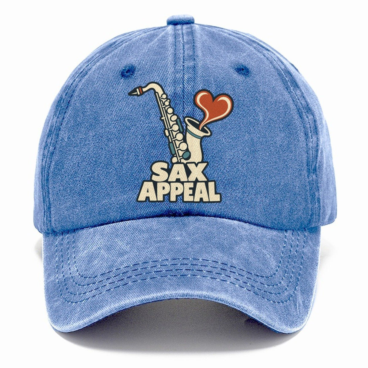 Sax Appeal Familiar Punchlines Classic Cap – Summer Sky
