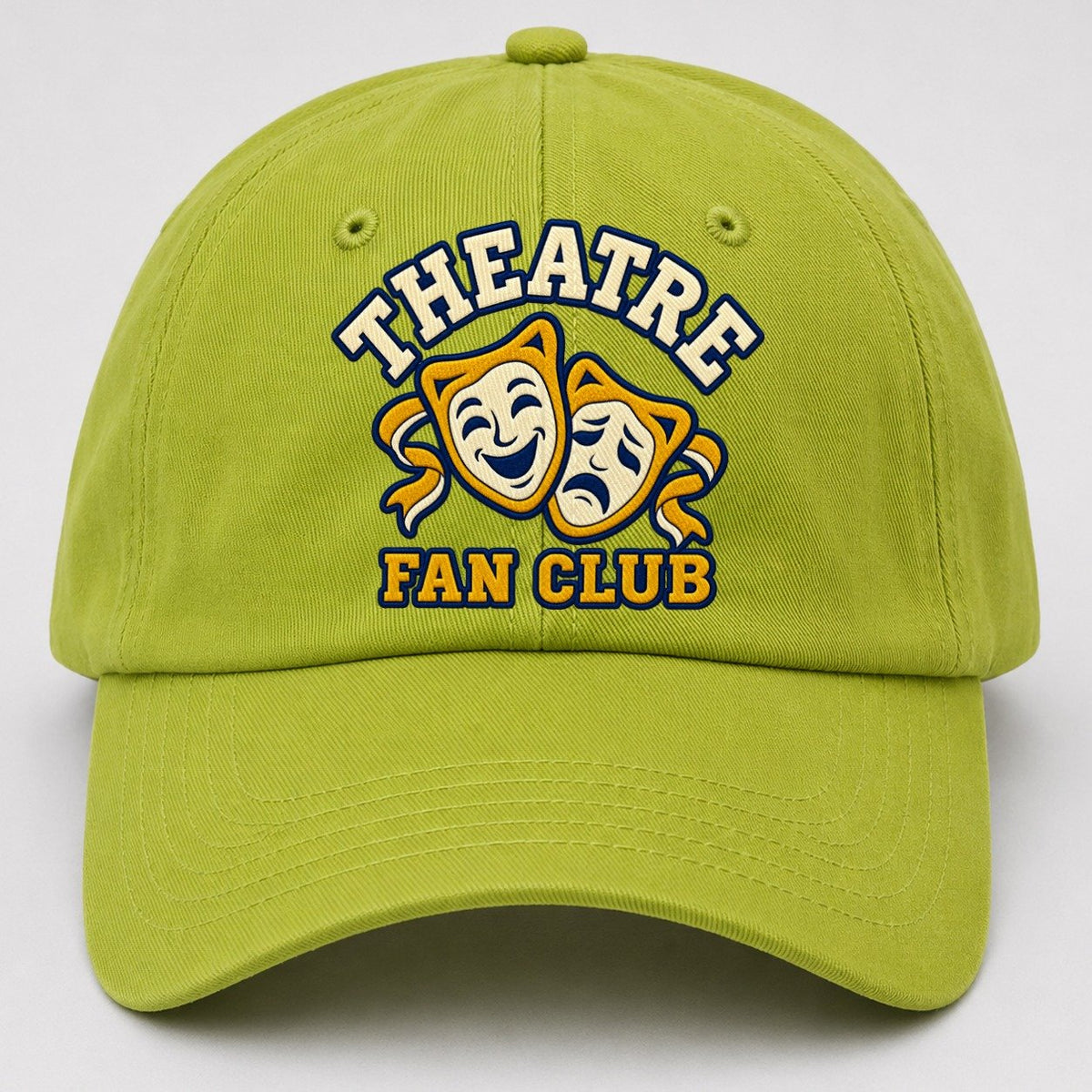 Theatre Fan Club Baseball Cap – Fluorescent Green