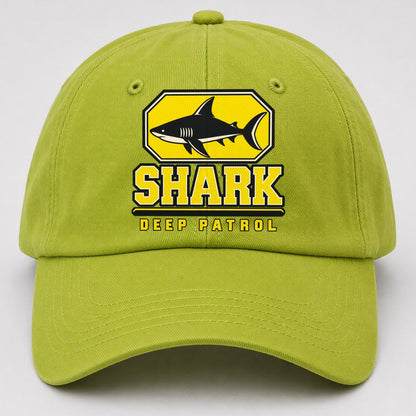 Shark Deep Patrol Heavy Duty Baseball Cap – Fluorescent Green