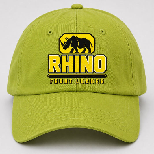 Rhino Front Loader Heavy Duty Baseball Cap – Fluorescent Green