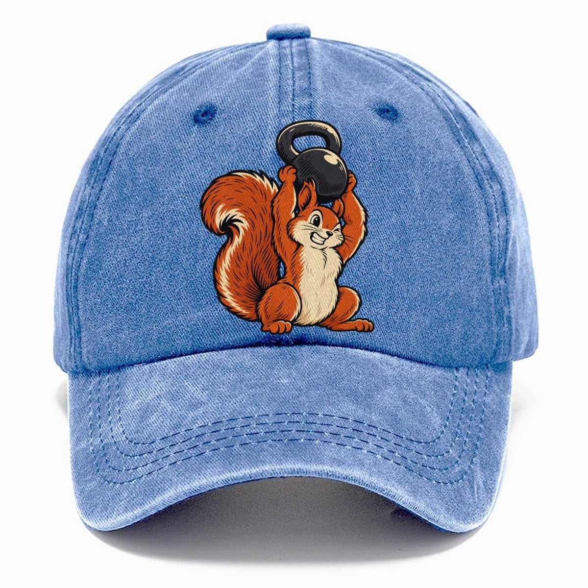 Squirrel Nut Press Animal Lifters Classic Cap – Summer Sky