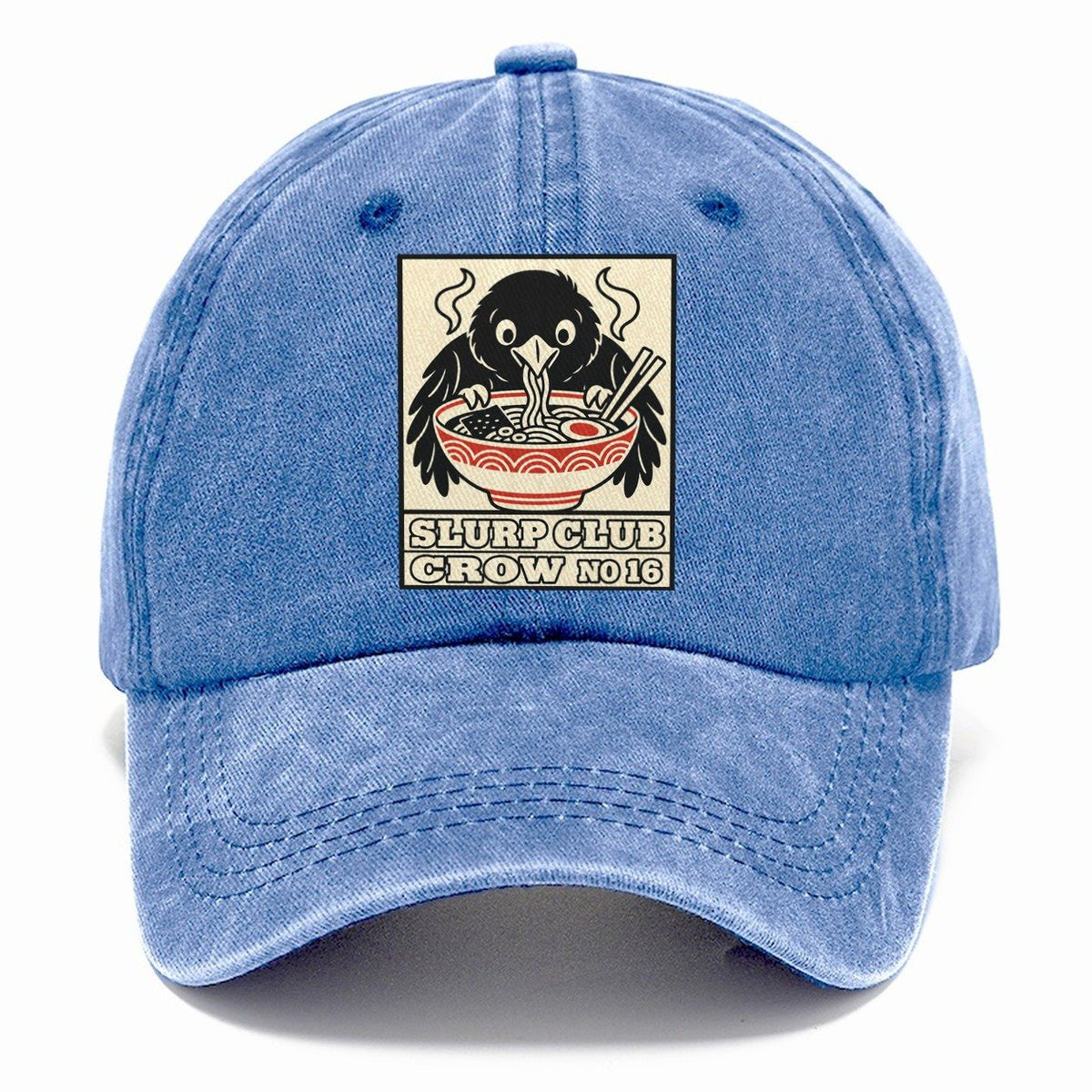 Crow Leftovers Slurp Club Classic Cap – Summer Sky