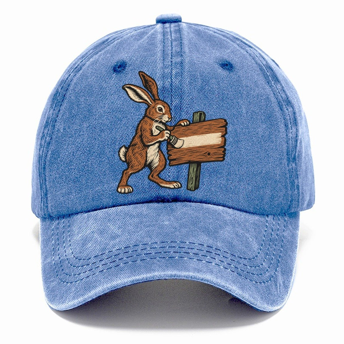 Hare Sign Painter Sundown Familiars Classic Cap – Summer Sky