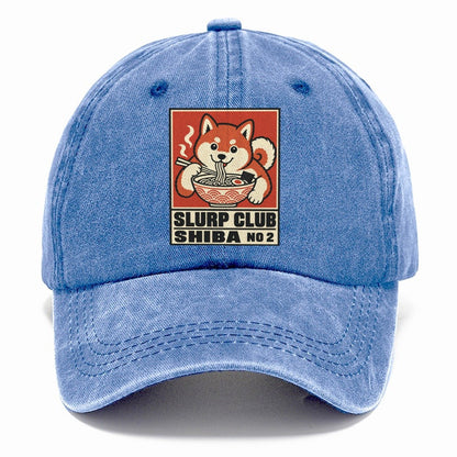 Shiba Miso Slurp Club Classic Cap – Summer Sky