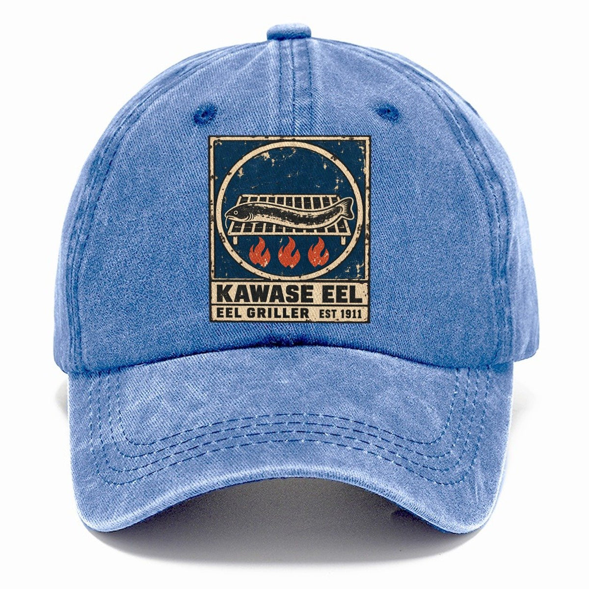 Kawase Eel Grill Noren Trade Co Classic Cap – Summer Sky