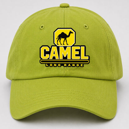 Camel Long Range Heavy Duty Baseball Cap – Fluorescent Green