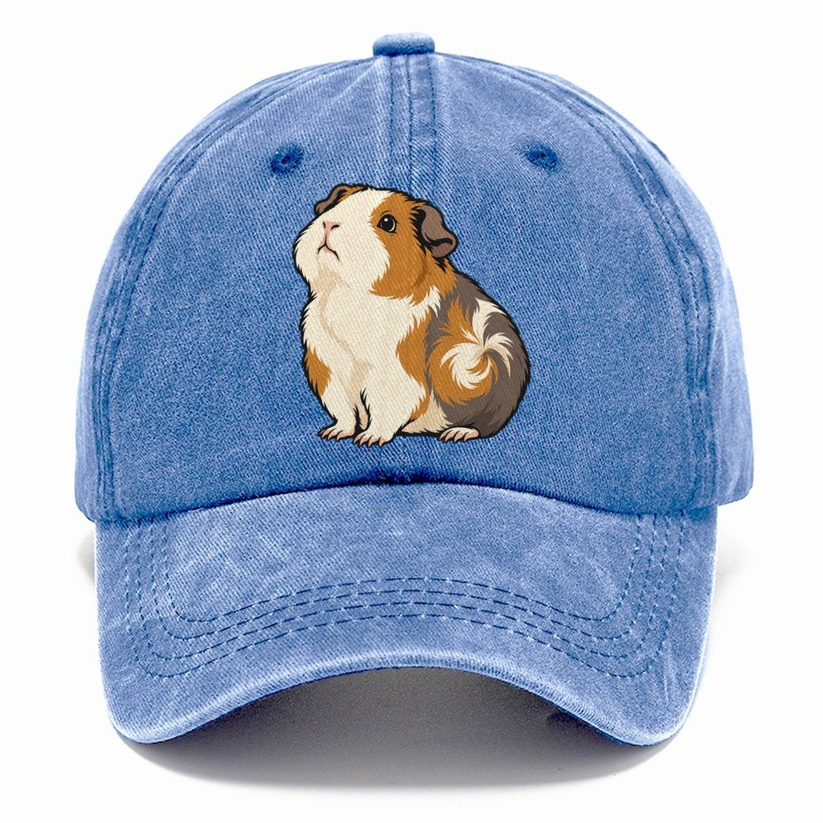 Guinea Pig Chin Lift Small Pet Logos Classic Cap – Summer Sky
