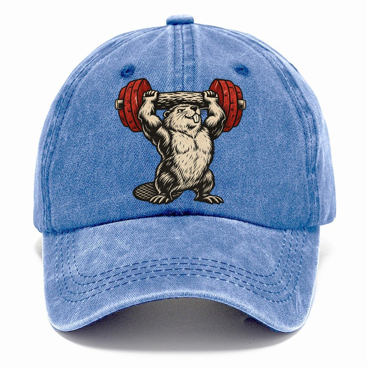 Beaver Log Press Animal Lifters Classic Cap – Summer Sky