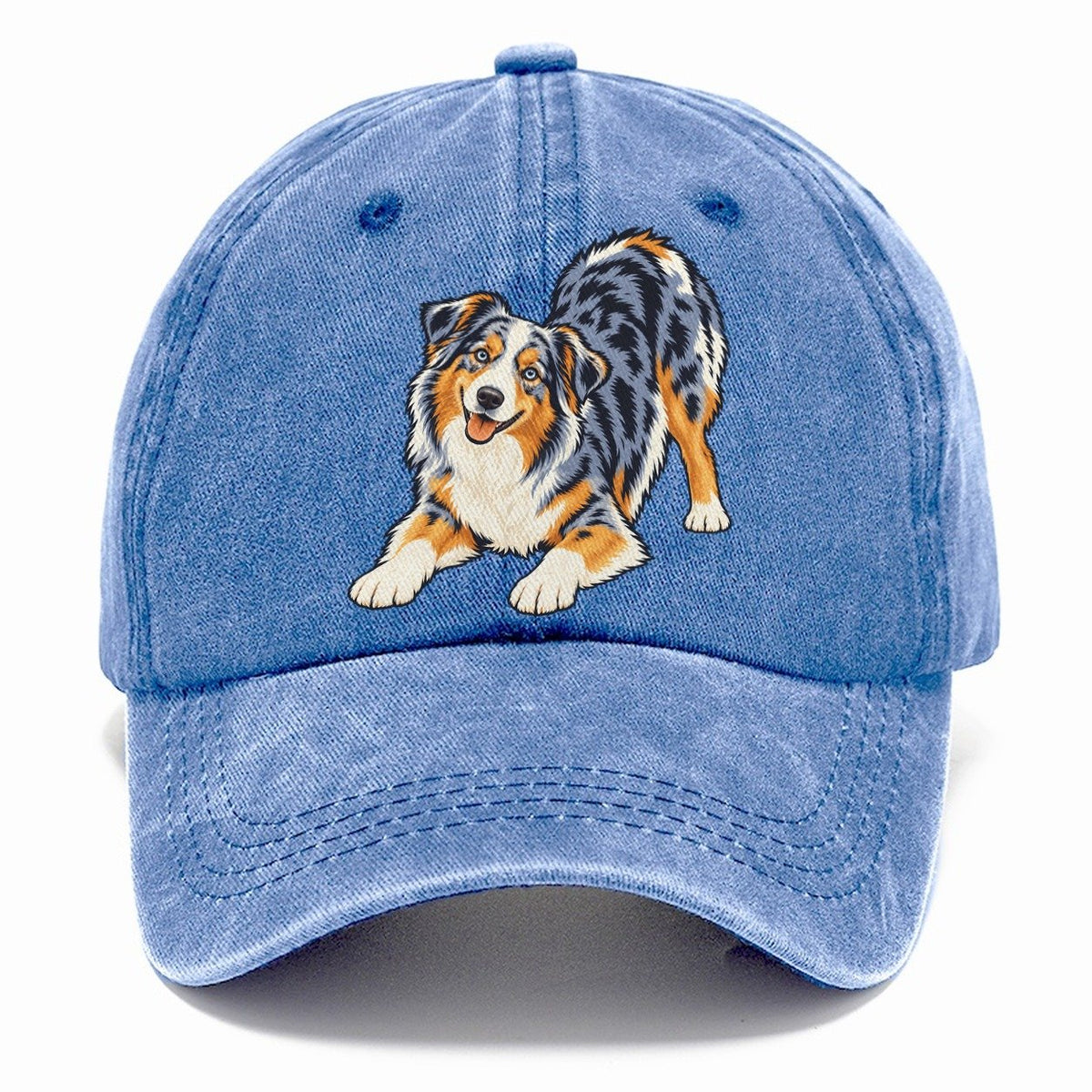 Blue Merle Australian Shepherd Classic Cap – Summer Sky