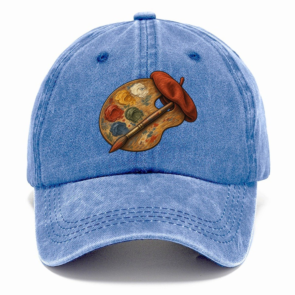 Palette And Beret Fan Favorites Classic Cap – Summer Sky