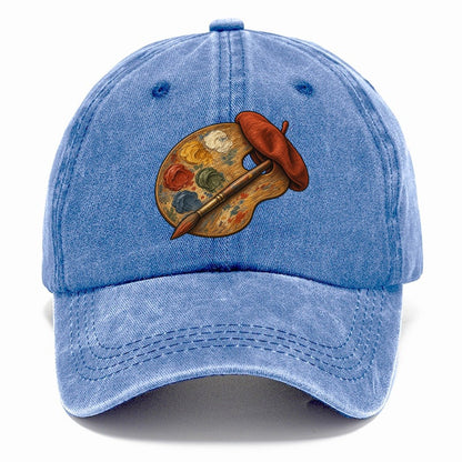 Palette And Beret Fan Favorites Classic Cap – Summer Sky