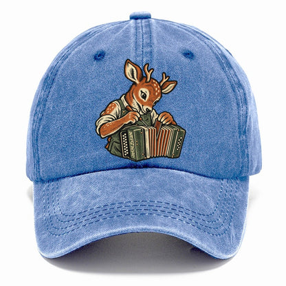 Deer Accordion Repairer Sundown Familiars Classic Cap – Summer Sky