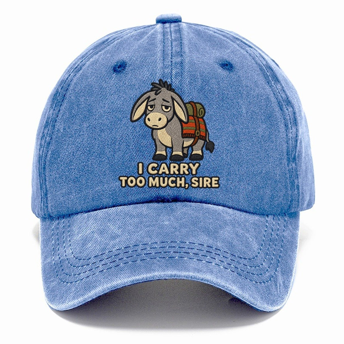 Donkey Bearer Weary Court Classic Cap – Summer Sky