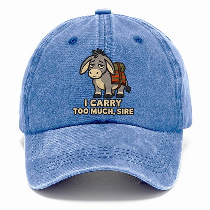 Donkey Bearer Weary Court Classic Cap – Summer Sky