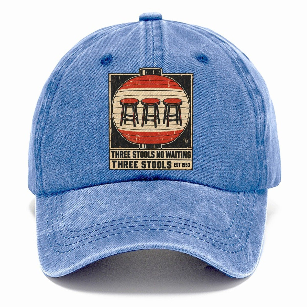 Three Stools Izakaya Rules Classic Cap – Summer Sky