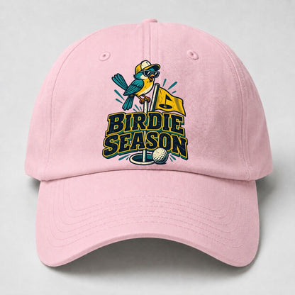 Birdie Season Golf Life Baseball Cap – Pink