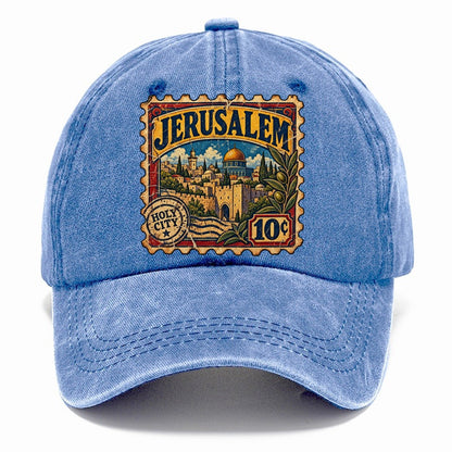 Jerusalem Postage Stamp Jerusalem Classic Cap – Summer Sky
