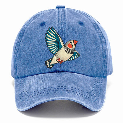 Zebra Finch Flash Classic Cap – Summer Sky