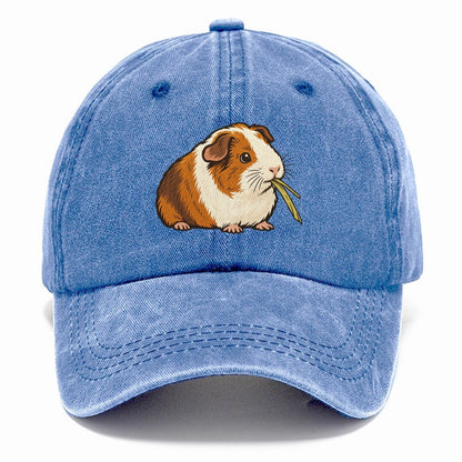 Guinea Pig Hay Bite Small Pet Logos Classic Cap – Summer Sky
