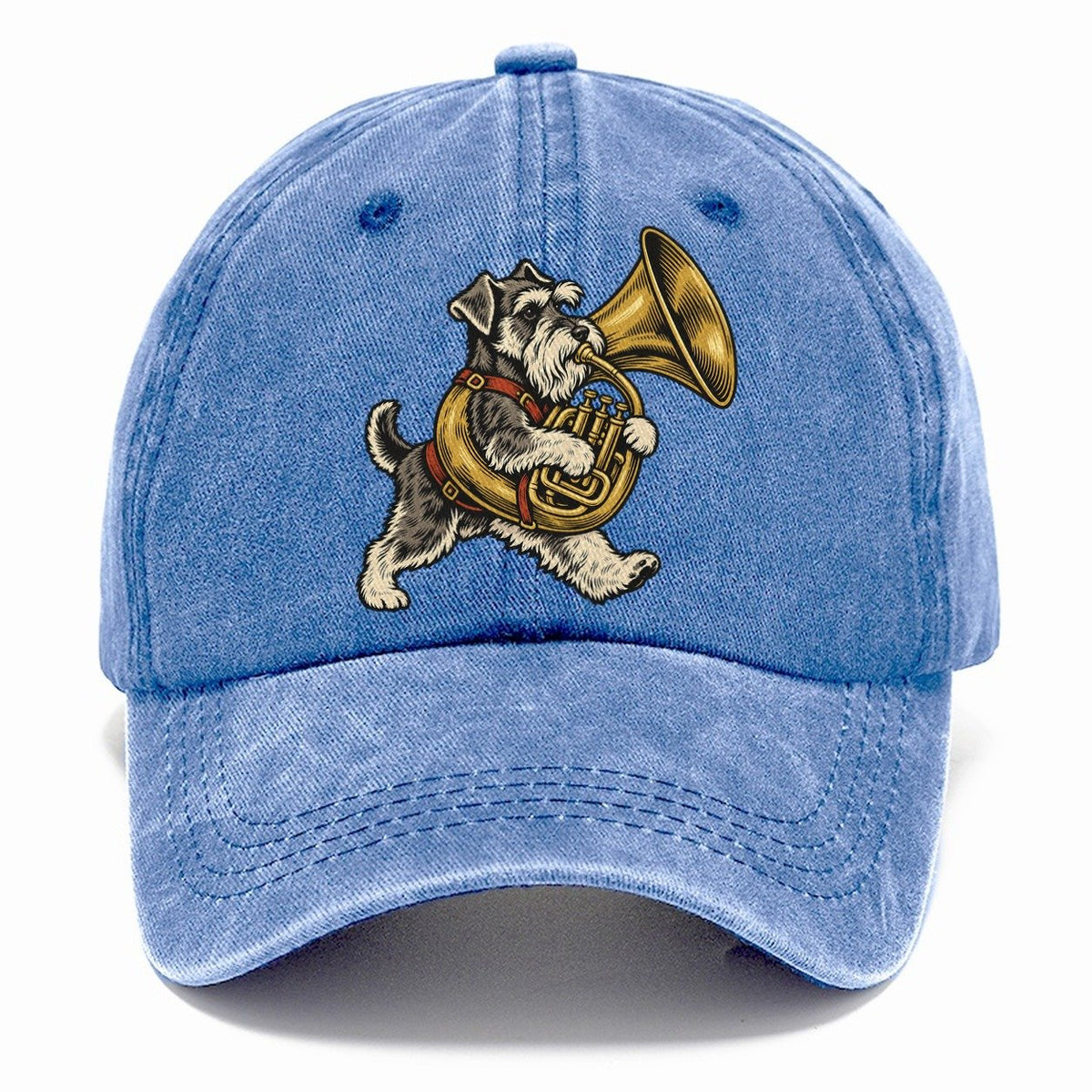 Schnauzer Tuba Carrier Sundown Familiars Classic Cap – Summer Sky