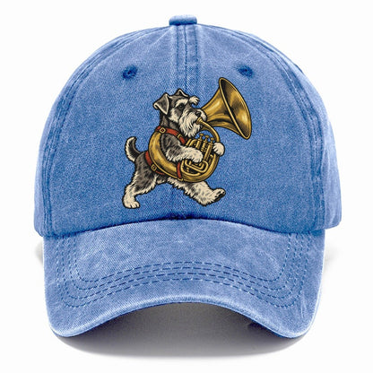 Schnauzer Tuba Carrier Sundown Familiars Classic Cap – Summer Sky