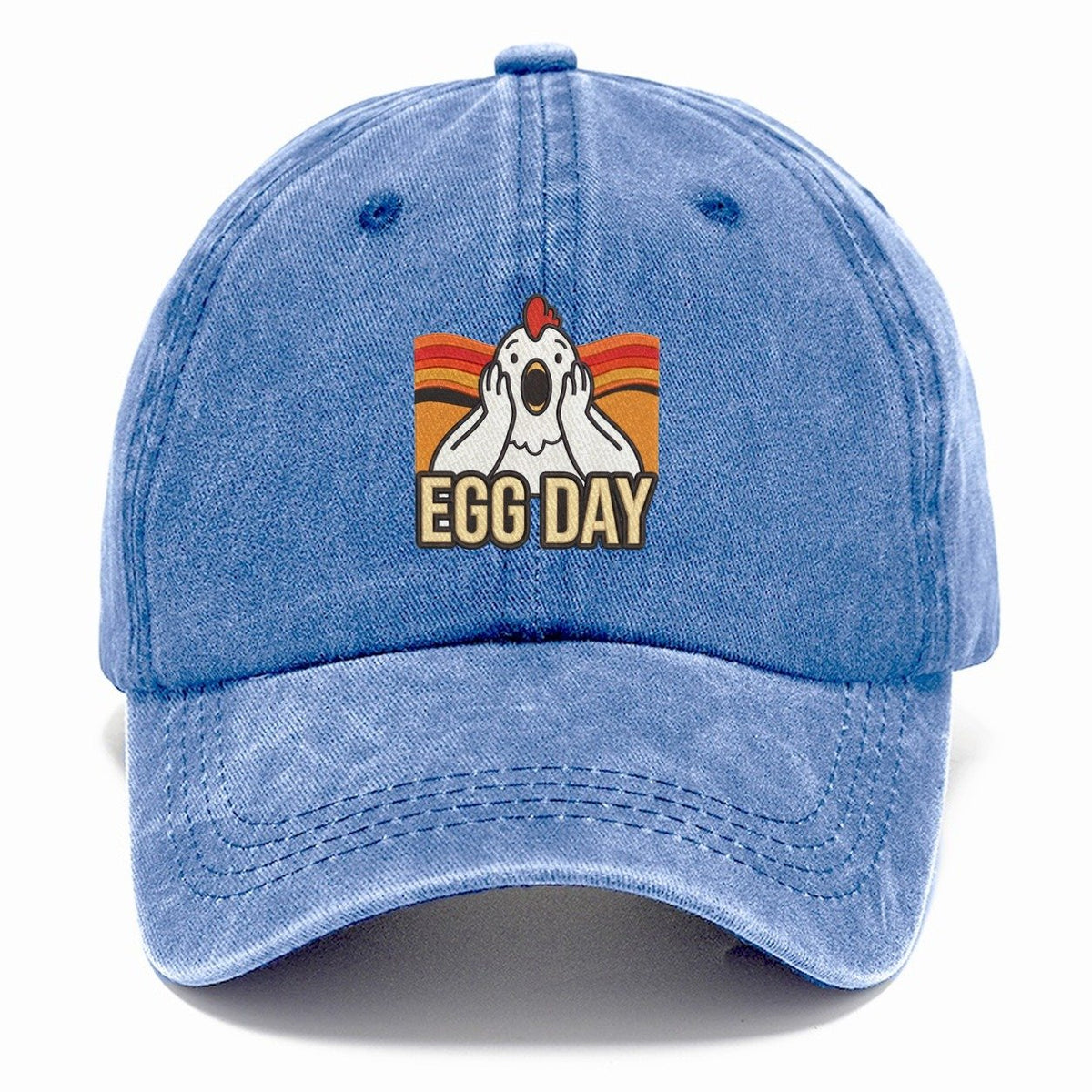 Chicken Scream Egg Day Scream Classic Cap – Summer Sky