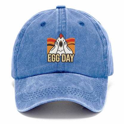 Chicken Scream Egg Day Scream Classic Cap – Summer Sky