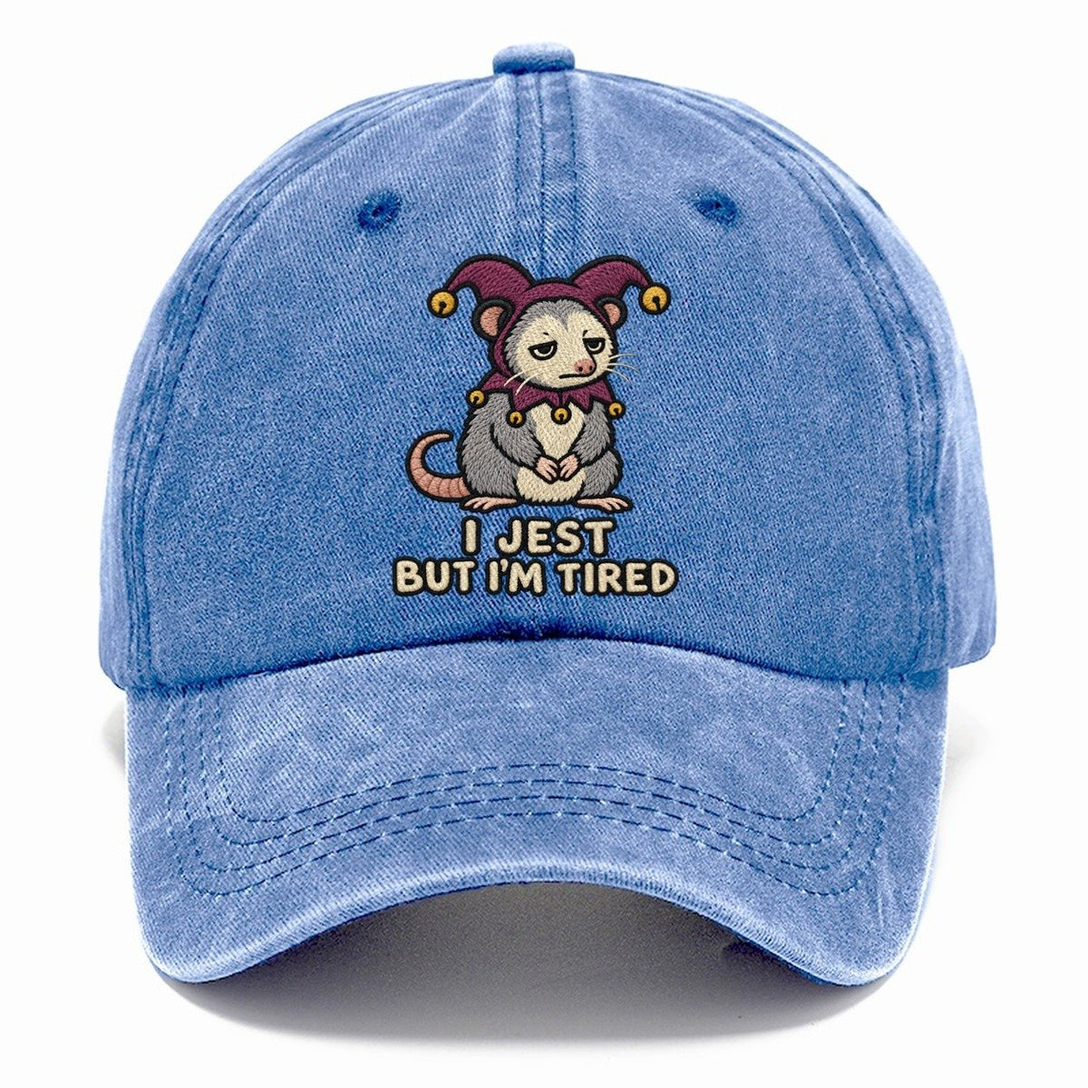 Possum Jester Weary Court Classic Cap – Summer Sky