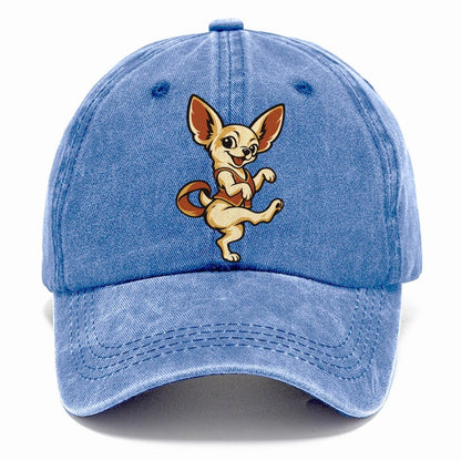 Chihuahua Dance Lead Sundown Familiars Classic Cap – Summer Sky