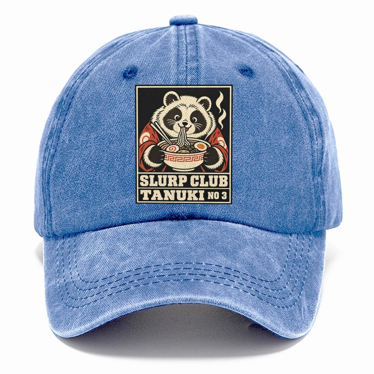 Tanuki Tonkotsu Slurp Club Classic Cap – Summer Sky
